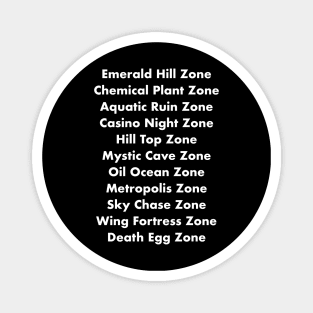 Sonic 2 Zones Magnet